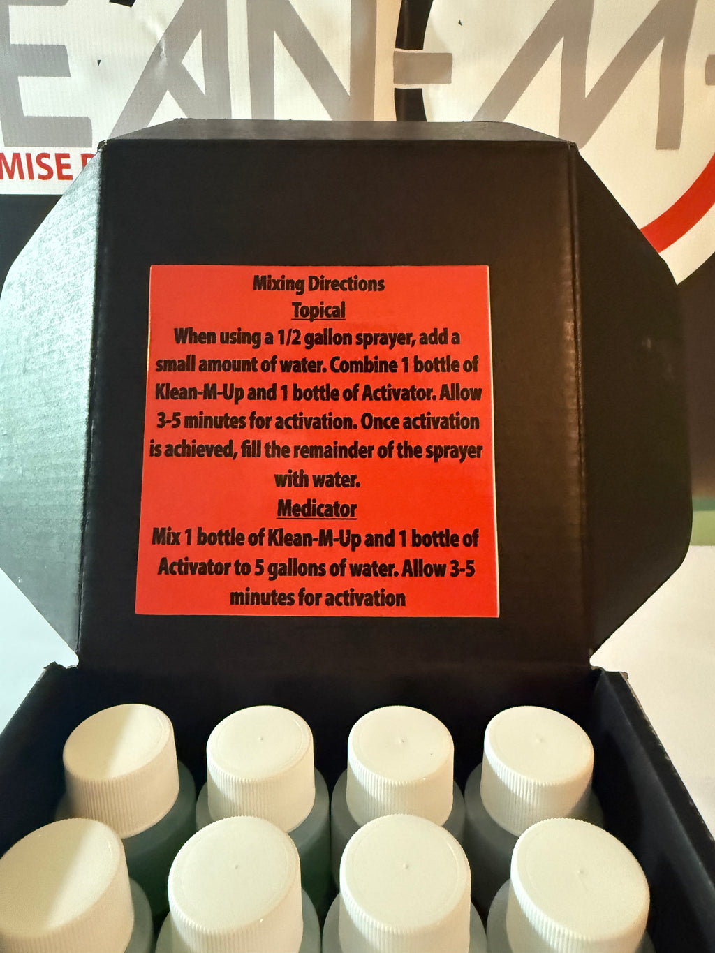 Klean-M-Up Full case (8kits)