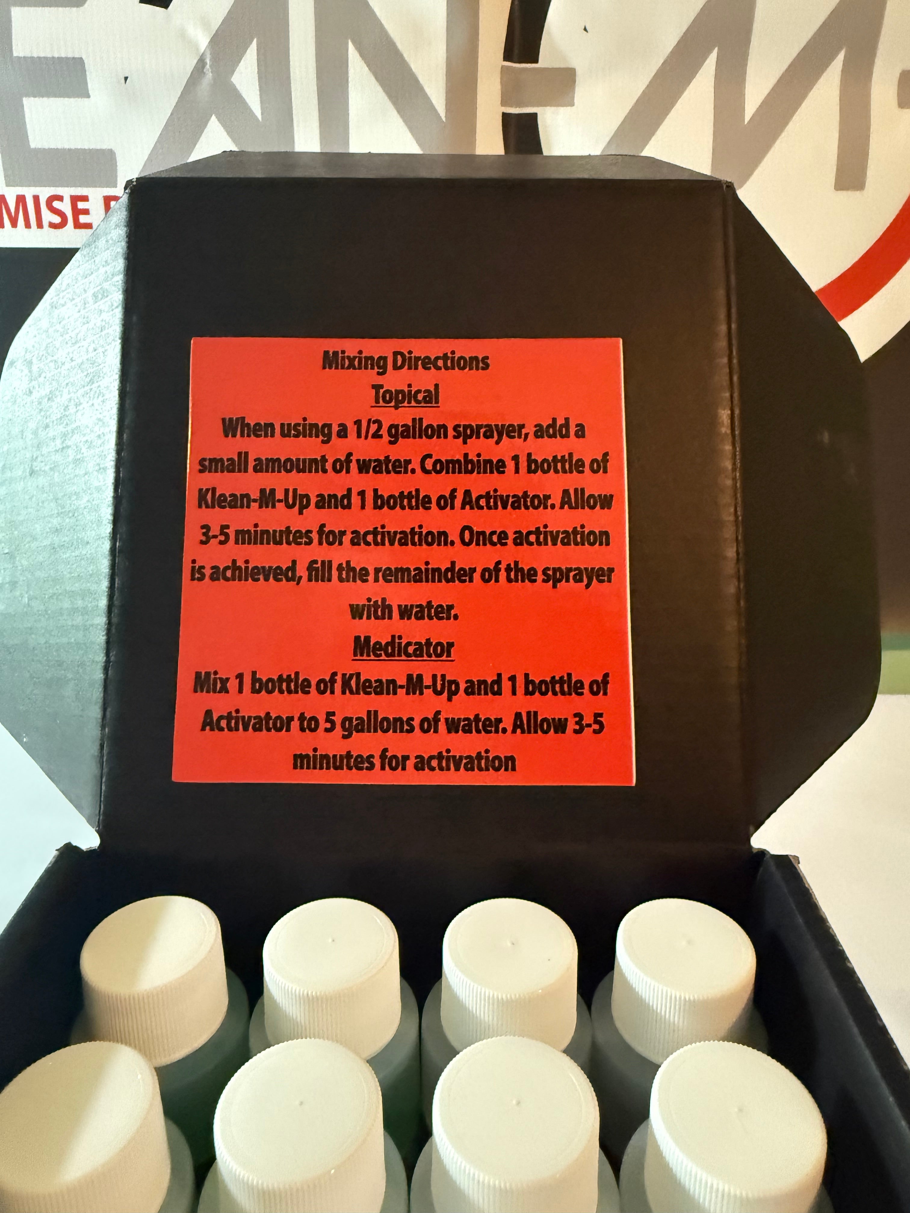 Klean-M-Up Full case (8kits)